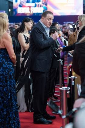 October 16, 2025, London, England, United Kingdom: BRENDAN FRASER attends the UK premiere of Rental Family during the 69th BFI London Film Festival at the Royal Festival Hall. London United Kingdom - ZUMAs371 20251016_zip_s371_033 Copyright: xWiktorxSzymanowiczx