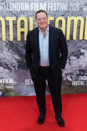 October 16, 2025, London, England, United Kingdom: BRENDAN FRASER attends the UK premiere of Rental Family during the 69th BFI London Film Festival at the Royal Festival Hall. London United Kingdom - ZUMAs371 20251016_zip_s371_039 Copyright: xWiktorxSzymanowiczx