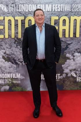 October 16, 2025, London, England, United Kingdom: BRENDAN FRASER attends the UK premiere of Rental Family during the 69th BFI London Film Festival at the Royal Festival Hall. London United Kingdom - ZUMAs371 20251016_zip_s371_041 Copyright: xWiktorxSzymanowiczx