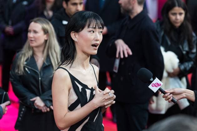 October 16, 2025, London, England, United Kingdom: MARI YAMAMOTO attends the UK premiere of Rental Family during the 69th BFI London Film Festival at the Royal Festival Hall. London United Kingdom - ZUMAs371 20251016_zip_s371_047 Copyright: xWiktorxSzymanowiczx