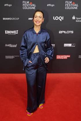 Bianca Hauda arriving at the Film Festvial Cologne Awards ceremony on 16 10 2025 at the Cineplex Filmpalast in Cologne Film Festival Cologne Awards 2025 in Cologne