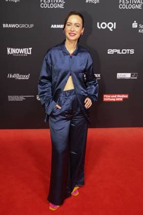 Bianca Hauda arriving at the Film Festvial Cologne Awards ceremony on 16 10 2025 at the Cineplex Filmpalast in Cologne Film Festival Cologne Awards 2025 in Cologne