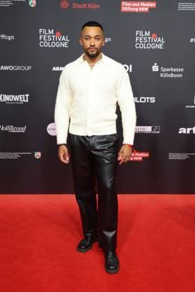 Brian Ssenyonjo arriving at the Film Festvial Cologne Awards ceremony on 16 10 2025 at the Cineplex Filmpalast in Cologne Film Festival Cologne Awards 2025 in Cologne