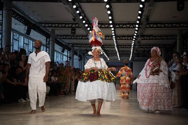 SaO PAULO, SP - 16.10.2025: SPFW N60 - The Meninos Rei brand fashion show at SPFW N60 takes place this Thursday afternoon (16) at the Brazilian Cultures Pavilion in Ibirapuera Park, in Sao Paulo, SP. x2825445x  RodileixMorais