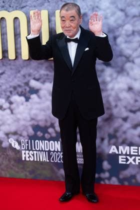London Film Festival 2025 - Rental Family Arrivals at Royal Festival Hall, Southbank, London Akira Emoto attends the Headline Gala of Rental Family at The 69th BFI London Film Festival at Royal Festival Hall, Southbank, London, England, UK on Thursday 16 October, 2025., Credit:Justin Ng Avalon UK, England, London, Royal Festival Hall, Southbank Copyright: xJustinxNgx xAvalonx 1046002173