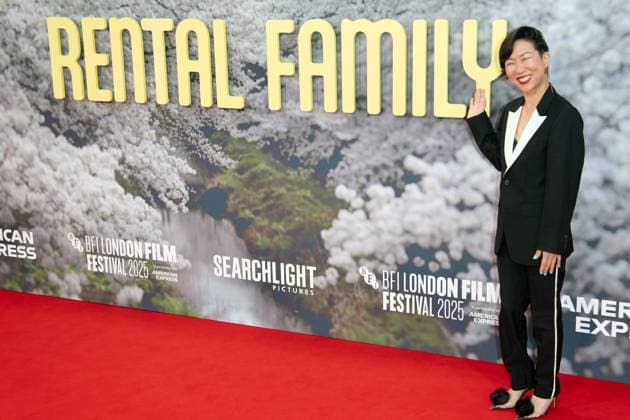 London Film Festival 2025 - Rental Family Arrivals at Royal Festival Hall, Southbank, London Director Hikari attends the Headline Gala of Rental Family at The 69th BFI London Film Festival at Royal Festival Hall, Southbank, London, England, UK on Thursday 16 October, 2025., Credit:Justin Ng Avalon  Copyright: xJustinxNgx xAvalonx 1046002320