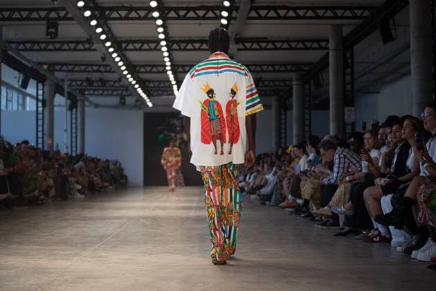 SaO PAULO, SP - 16.10.2025: SPFW N60 - The Meninos Rei brand fashion show at SPFW N60 takes place this Thursday afternoon (16) at the Brazilian Cultures Pavilion in Ibirapuera Park, in Sao Paulo, SP. x2825454x  RodileixMorais