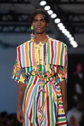 SaO PAULO, SP - 16.10.2025: SPFW N60 - The Meninos Rei brand fashion show at SPFW N60 takes place this Thursday afternoon (16) at the Brazilian Cultures Pavilion in Ibirapuera Park, in Sao Paulo, SP. x2825456x  RodileixMorais