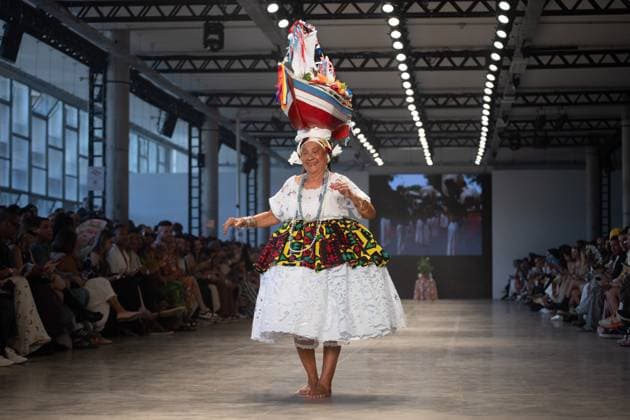 SaO PAULO, SP - 16.10.2025: SPFW N60 - The Meninos Rei brand fashion show at SPFW N60 takes place this Thursday afternoon (16) at the Brazilian Cultures Pavilion in Ibirapuera Park, in Sao Paulo, SP. x2825463x  RodileixMorais