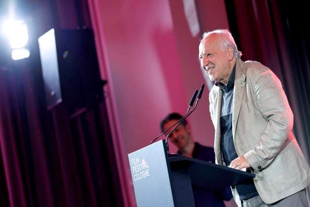 Director Werner Herzog receives the Film Prize Cologne at the Film Festival Cologne Awards as part of the Film Festival Cologne 2025 at the Filmpalast The prize is endowed with 25,000 euros and is donated by the Film und Medienstiftung NRW and the City of Cologne Cologne Cologne, 16 10 2025 NRW Germany Copyright: xChristophxHardtx