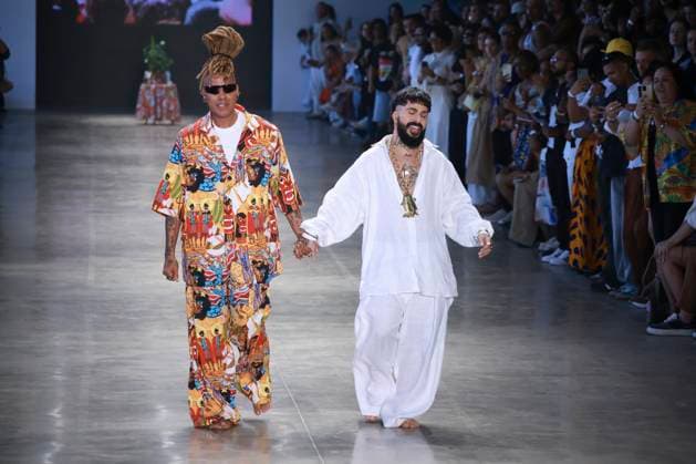 Menino Rei brand show at SPFW No. 60 in Sao Paulo Sao Paulo (SP), 10 16 2025 - Fashion Fashion Show Menino Rei fashion show of the Menino Rei brand at Sao Paulo Fashion Week - SPFW N60, at Pacubra in Ibirapuera Park in Sao Paulo, this Thursday, October 16, 2025. (Foto: Leco Viana Thenews2 imago images) Menino Rei brand show at SPFW No. 60 in Sao Paulo  Copyright: xLecoxVianax