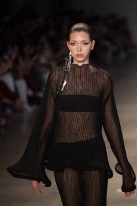 SaO PAULO, SP - 16.10.2025: SPFW N60 - Fashion designer Marina Bitu& 39;s fashion show at SPFW N60 takes place this Thursday afternoon (16) at the Brazilian Cultures Pavilion in Ibirapuera Park, in Sao Paulo, SP. x2825492x  RodileixMorais