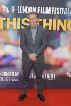 Is This Thing On Film Premiere John Bishop attends the BFI London Film Festival Gala of the UK premiere of IS THIS THING ON?, during the BFI London Film Festival, the Royal Festival Hall, London. 14th October 2025.  Copyright: xAndrewxSimsx NINTCHDBPICT001031568037