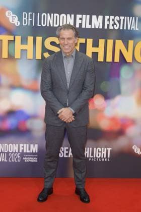 Is This Thing On Film Premiere John Bishop attends the BFI London Film Festival Gala of the UK premiere of IS THIS THING ON?, during the BFI London Film Festival, the Royal Festival Hall, London. 14th October 2025.  Copyright: xAndrewxSimsx NINTCHDBPICT001031568247