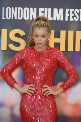 Is This Thing On Film Premiere Andra Day attends the BFI London Film Festival Gala of the UK premiere of IS THIS THING ON?, during the BFI London Film Festival, the Royal Festival Hall, London. 14th October 2025.  Copyright: xAndrewxSimsx NINTCHDBPICT001031568382