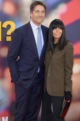 Is This Thing On Film Premiere Kris Thykier and Claudia Winkleman attend the BFI London Film Festival Gala of the UK premiere of IS THIS THING ON?, during the BFI London Film Festival, the Royal Festival Hall, London. 14th October 2025.  Copyright: xAndrewxSimsx NINTCHDBPICT001031568450