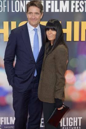 Is This Thing On Film Premiere Kris Thykier and Claudia Winkleman attend the BFI London Film Festival Gala of the UK premiere of IS THIS THING ON?, during the BFI London Film Festival, the Royal Festival Hall, London. 14th October 2025.  Copyright: xAndrewxSimsx NINTCHDBPICT001031568457
