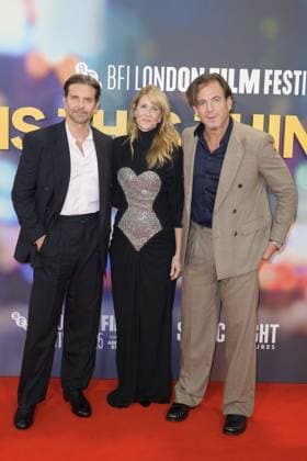 Is This Thing On Film Premiere Bradley Cooper, Laura Dern and Will Arnett attend the BFI London Film Festival Gala of the UK premiere of IS THIS THING ON?, during the BFI London Film Festival, the Royal Festival Hall, London. 14th October 2025.  Copyright: xAndrewxSimsx NINTCHDBPICT001031568960