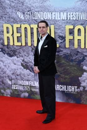 69th BFI London Film Festival LONDON, UNITED KINGDOM - OCTOBER 16: Stephen Blahut attends the premiere of the film Rental Family during the 69th BFI London Film Festival held at the Royal Festival Hall in London, UK on October 16, 2025. Rasid Necati Aslim Anadolu London United Kingdom. Editorial use only. Please get in touch for any other usage.  Copyright: x2025xAnadoluxRasidxNecatixAslimx