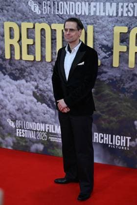 69th BFI London Film Festival LONDON, UNITED KINGDOM - OCTOBER 16: Stephen Blahut attends the premiere of the film Rental Family during the 69th BFI London Film Festival held at the Royal Festival Hall in London, UK on October 16, 2025. Rasid Necati Aslim Anadolu London United Kingdom. Editorial use only. Please get in touch for any other usage.  Copyright: x2025xAnadoluxRasidxNecatixAslimx