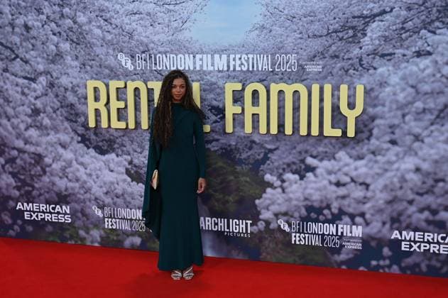 69th BFI London Film Festival LONDON, UNITED KINGDOM - OCTOBER 16: Emily Ann Willcox attends the premiere of the film Rental Family during the 69th BFI London Film Festival held at the Royal Festival Hall in London, UK on October 16, 2025. Rasid Necati Aslim Anadolu London United Kingdom. Editorial use only. Please get in touch for any other usage.  Copyright: x2025xAnadoluxRasidxNecatixAslimx