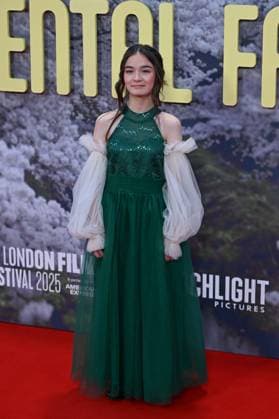 69th BFI London Film Festival LONDON, UNITED KINGDOM - OCTOBER 16: Shannon Gorman attends the premiere of the film Rental Family during the 69th BFI London Film Festival held at the Royal Festival Hall in London, UK on October 16, 2025. Rasid Necati Aslim Anadolu London United Kingdom. Editorial use only. Please get in touch for any other usage.  Copyright: x2025xAnadoluxRasidxNecatixAslimx