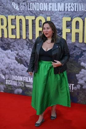 69th BFI London Film Festival LONDON, UNITED KINGDOM - OCTOBER 16: Michelle Elman attends the premiere of the film Rental Family during the 69th BFI London Film Festival held at the Royal Festival Hall in London, UK on October 16, 2025. Rasid Necati Aslim Anadolu London United Kingdom. Editorial use only. Please get in touch for any other usage.  Copyright: x2025xAnadoluxRasidxNecatixAslimx