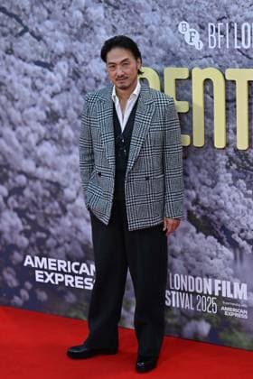 69th BFI London Film Festival LONDON, UNITED KINGDOM - OCTOBER 16: Takehiro Hira attends the premiere of the film Rental Family during the 69th BFI London Film Festival held at the Royal Festival Hall in London, UK on October 16, 2025. Rasid Necati Aslim Anadolu London United Kingdom. Editorial use only. Please get in touch for any other usage.  Copyright: x2025xAnadoluxRasidxNecatixAslimx