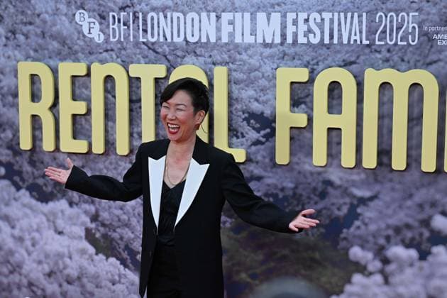 69th BFI London Film Festival LONDON, UNITED KINGDOM - OCTOBER 16: Hikari attends the premiere of the film Rental Family during the 69th BFI London Film Festival held at the Royal Festival Hall in London, UK on October 16, 2025. Rasid Necati Aslim Anadolu London United Kingdom. Editorial use only. Please get in touch for any other usage.  Copyright: x2025xAnadoluxRasidxNecatixAslimx