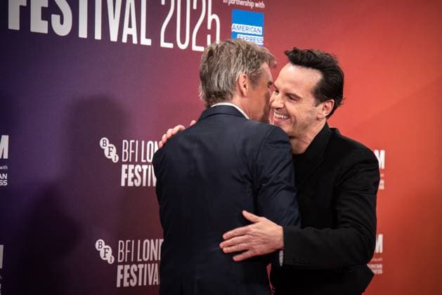 Blue Moon Headline Gala - The 69th BFI London Film Festival in London - 16 Oct 2025 Ethan Hawke and Andrew Scott attend the Blue Moon Headline Gala during the 69th BFI London Film Festival at the The Royal Festival Hall. London United Kingdom Copyright: xLoredanaxSangiulianox xSOPAxImagesx LSangiuliano-7900