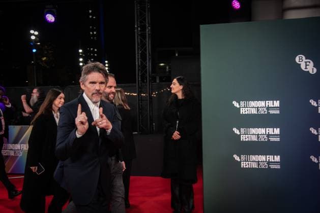 Blue Moon Headline Gala - The 69th BFI London Film Festival in London - 16 Oct 2025 Ethan Hawke attends the Blue Moon Headline Gala during the 69th BFI London Film Festival at the The Royal Festival Hall. London United Kingdom Copyright: xLoredanaxSangiulianox xSOPAxImagesx LSangiuliano-7944