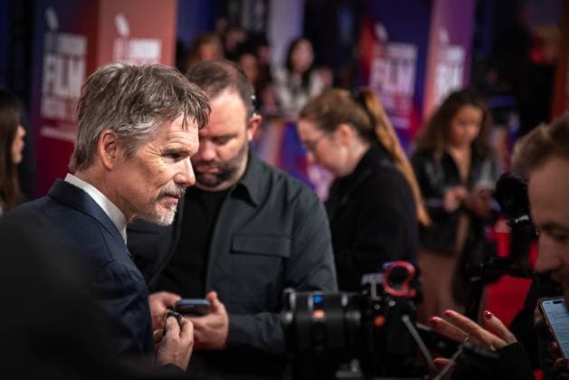 Blue Moon Headline Gala - The 69th BFI London Film Festival in London - 16 Oct 2025 Ethan Hawke attends the Blue Moon Headline Gala during the 69th BFI London Film Festival at the The Royal Festival Hall. London United Kingdom Copyright: xLoredanaxSangiulianox xSOPAxImagesx LSangiuliano-7961