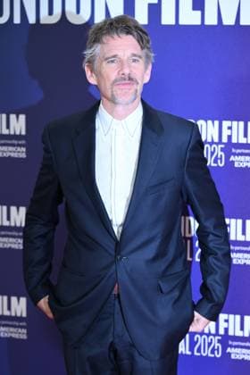 69th BFI London Film Festival LONDON, UNITED KINGDOM - OCTOBER 16: Ethan Hawke attends the premiere of the film Blue Moon during the 69th BFI London Film Festival held at the Royal Festival Hall in London, UK on October 16, 2025. Rasid Necati Aslim Anadolu London United Kingdom. Editorial use only. Please get in touch for any other usage.  Copyright: x2025xAnadoluxRasidxNecatixAslimx
