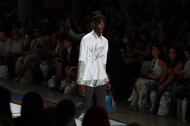 dario mittmann fashion show at spfw n60 in sao paulo Sao Paulo (SP), 10 16 2025 - fashion show Dario Mittmann Dario Mittmann fashion show at Sao Paulo Fashion Week - SPFW N60, at Pacubra in Ibirapuera Park in Sao Paulo, this Thursday, October 16, 2025. (Foto: Fabricio Bomjardim Thenews2 imago images) dario mittmann fashion show at spfw n60 in sao paulo  Copyright: xFABRICIOxBOMJARDIMx
