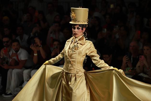 dario mittmann fashion show at spfw n60 in sao paulo Sao Paulo (SP), 10 16 2025 - fashion show Dario Mittmann Dario Mittmann fashion show at Sao Paulo Fashion Week - SPFW N60, at Pacubra in Ibirapuera Park in Sao Paulo, this Thursday, October 16, 2025. (Foto: Fabricio Bomjardim Thenews2 imago images) dario mittmann fashion show at spfw n60 in sao paulo  Copyright: xFABRICIOxBOMJARDIMx