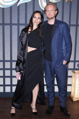 Yoroi Premiere - Paris David Tomaszewski and his wife attends Yoroi Premiere at le Grand Rex in Paris, France on October 16, 2025. Photo by Jerome Domine ABACAPRESS.COM  Copyright: xDominexJerome ABACAx