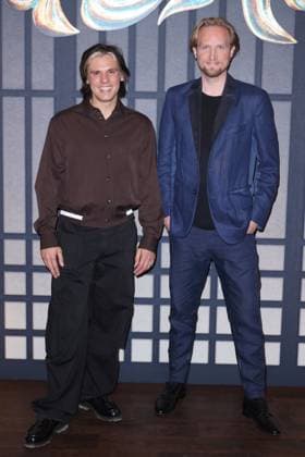 Yoroi Premiere - Paris Orelsan and David Tomaszewski attends Yoroi Premiere at le Grand Rex in Paris, France on October 16, 2025. Photo by Jerome Domine ABACAPRESS.COM  Copyright: xDominexJerome ABACAx