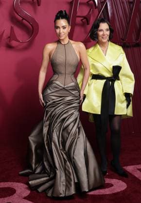 LOS ANGELES, CA - OCTOBER 16: Kim Kardashian and Kris Jenner at the world premiere of Hulu s ˜All s Fair™ at the DGA theatre in Los Angeles, California on October 16, 2025. Copyright: xCrashx xMediaPunchx