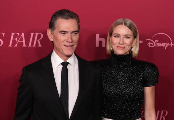 LOS ANGELES, CA - OCTOBER 16: Billy Crudup and Naomi Watts at the world premiere of Hulu s ˜All s Fair™ at the DGA theatre in Los Angeles, California on October 16, 2025. Copyright: xCrashx xMediaPunchx