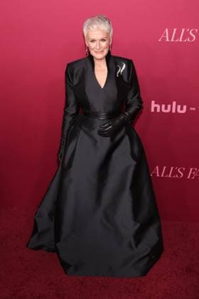 LOS ANGELES, CA - OCTOBER 16: Glenn Close at the world premiere of Hulu s ˜All s Fair™ at the DGA theatre in Los Angeles, California on October 16, 2025. Copyright: xCrashx xMediaPunchx