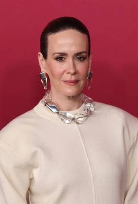 LOS ANGELES, CA - OCTOBER 16: Sarah Paulson at the world premiere of Hulu s ˜All s Fair™ at the DGA theatre in Los Angeles, California on October 16, 2025. Copyright: xCrashx xMediaPunchx