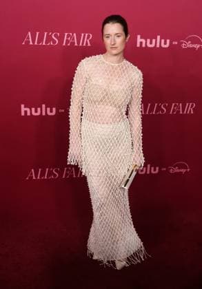 LOS ANGELES, CA - OCTOBER 16: Grace Gummer at the world premiere of Hulu s ˜All s Fair™ at the DGA theatre in Los Angeles, California on October 16, 2025. Copyright: xCrashx xMediaPunchx