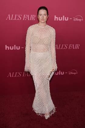 LOS ANGELES, CA - OCTOBER 16: Grace Gummer at the world premiere of Hulu s ˜All s Fair™ at the DGA theatre in Los Angeles, California on October 16, 2025. Copyright: xCrashx xMediaPunchx