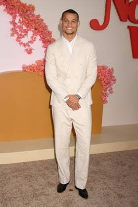 LOS ANGELES, CA - OCTOBER 16: Tyriq Withers at the Netflix Premiere of Nobody Wants This at The Egyptian Theatre on October 16, 2025 in Los Angeles, California. Copyright: xJeffreyxMayerx