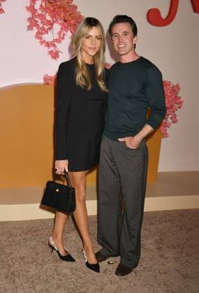 LOS ANGELES, CA - OCTOBER 16: Kaitlin Olson and Rob Mac at the Netflix Premiere of Nobody Wants This at The Egyptian Theatre on October 16, 2025 in Los Angeles, California. Copyright: xJeffreyxMayerx