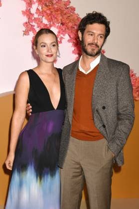 LOS ANGELES, CA - OCTOBER 16: Leighton Meester and Adam Brody at the Netflix Premiere of Nobody Wants This at The Egyptian Theatre on October 16, 2025 in Los Angeles, California. Copyright: xJeffreyxMayerx