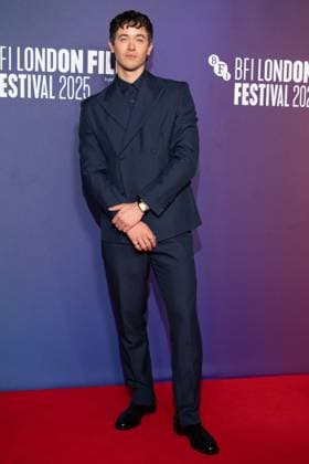 The BFI London Film Festival Gala of the UK premiere of WASTEMAN, taking place at VUE Leicester Square, London, UK on 16th October 2025. Tom Blyth at the BFI London Film Festival Gala of the UK premiere of WASTEMAN, taking place at VUE Leicester Square, London, UK on 16th October 2025., Credit:Oleksii Ovcharenko Avalon United Kingdom, London  Copyright: xOleksiixOvcharenkox xAvalonx 1046018819