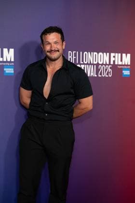The BFI London Film Festival Gala of the UK premiere of WASTEMAN, taking place at VUE Leicester Square, London, UK on 16th October 2025. Corin Silva at the BFI London Film Festival Gala of the UK premiere of WASTEMAN, taking place at VUE Leicester Square, London, UK on 16th October 2025., Credit:Oleksii Ovcharenko Avalon United Kingdom, London  Copyright: xOleksiixOvcharenkox xAvalonx 1046018903