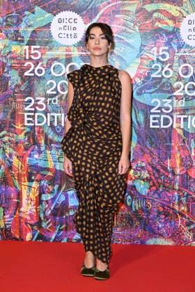 20th Edition of Rome Film Fest Red Carpet of the movie -Squali- Auditorium Conciliazione - Rome, Italy Greta Fernandez 20th Edition of Rome Film Fest Red Carpet of the movie -Squali- Auditorium Conciliazione - Rome, Italy 16th October 2025  Copyright: xMAXxMONTINGELLI SGPx