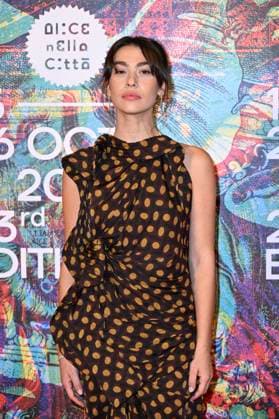 20th Edition of Rome Film Fest Red Carpet of the movie -Squali- Auditorium Conciliazione - Rome, Italy Greta Fernandez 20th Edition of Rome Film Fest Red Carpet of the movie -Squali- Auditorium Conciliazione - Rome, Italy 16th October 2025  Copyright: xMAXxMONTINGELLI SGPx